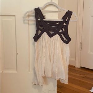 free people super cute tank top